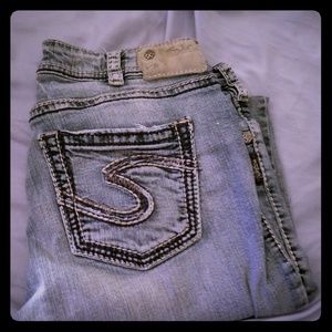 Silver jeans
